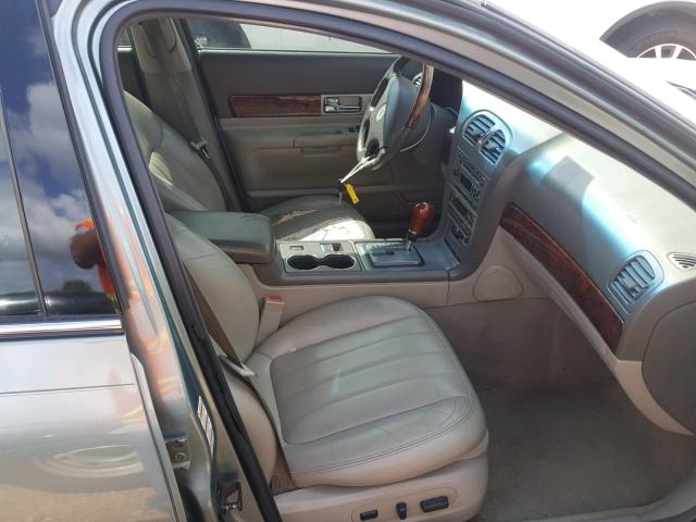 1LNHM86S14Y618770 - 2004 LINCOLN LS 绿色 照片 5