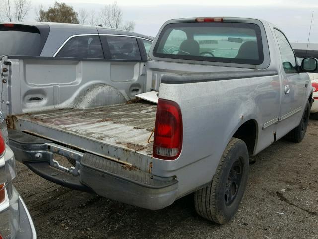 2FTDF1729VCA71050 - 1997 FORD F150 SILVER photo 4