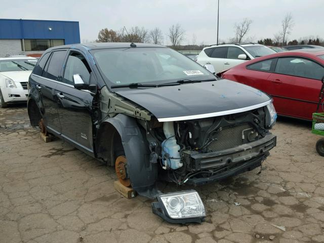 2LMDU88C68BJ25937 - 2008 LINCOLN MKX BLACK photo 1