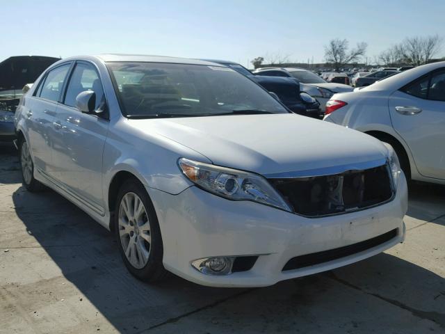 4T1BK3DB7CU456697 - 2012 TOYOTA AVALON BAS WHITE photo 1