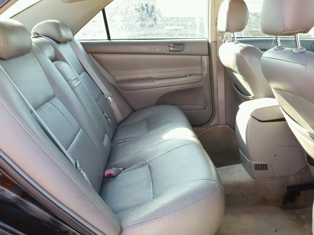 4T1BE32K33U220395 - 2003 TOYOTA CAMRY LE შავი ფოტო 6