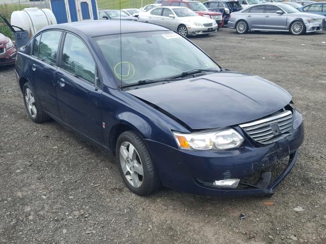 1G8AL58F17Z175472 - 2007 SATURN ION LEVEL BLUE photo 1
