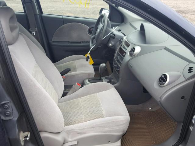 1G8AL58F17Z175472 - 2007 SATURN ION LEVEL BLUE photo 5