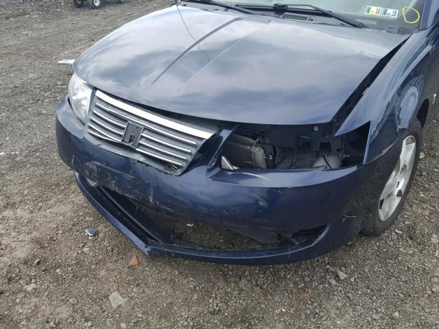 1G8AL58F17Z175472 - 2007 SATURN ION LEVEL BLUE photo 9