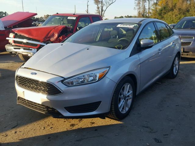 1FADP3F22FL304340 - 2015 FORD FOCUS SE SILVER photo 2