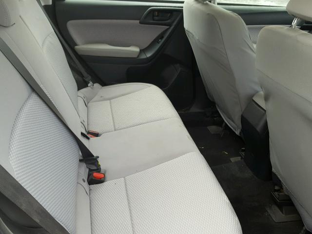 JF2SJAAC1HH513745 - 2017 SUBARU FORESTER 2 GREEN photo 6