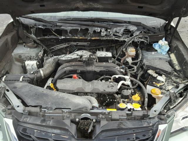 JF2SJAAC1HH513745 - 2017 SUBARU FORESTER 2 GREEN photo 7