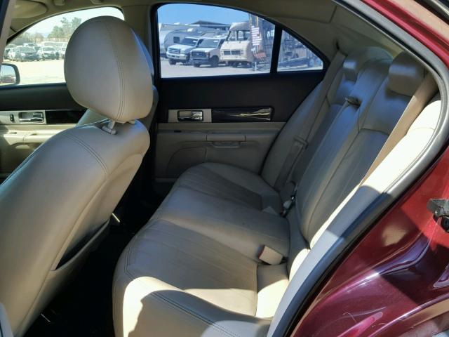 1LNHM86SX3Y682322 - 2003 LINCOLN LS BURGUNDY photo 6