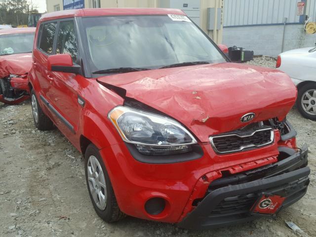 KNDJT2A5XD7491692 - 2013 KIA SOUL RED photo 1