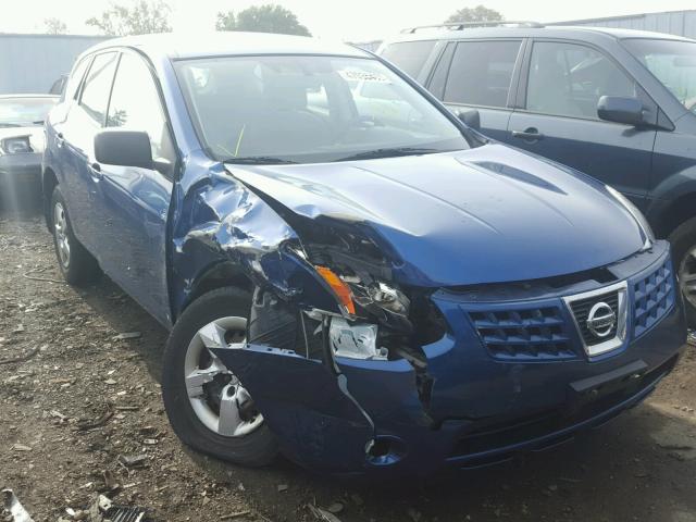 JN8AS58T78W025422 - 2008 NISSAN ROGUE S BLUE photo 1