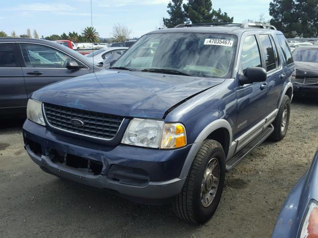 1FMZU73E42ZA34030 - 2002 FORD EXPLORER X BLUE photo 2