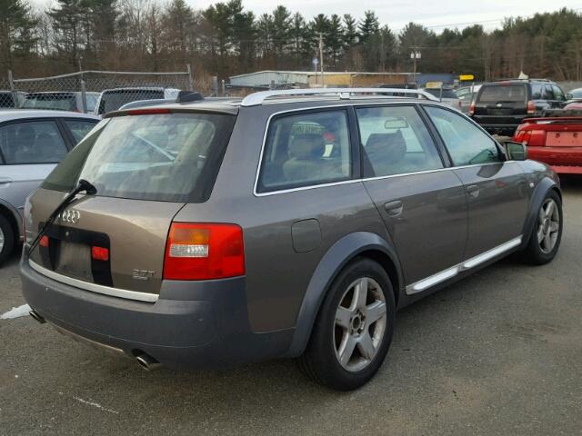 WA1YD64B64N101505 - 2004 AUDI ALLROAD GRAY photo 4