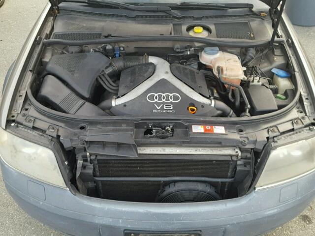 WA1YD64B64N101505 - 2004 AUDI ALLROAD GRAY photo 7