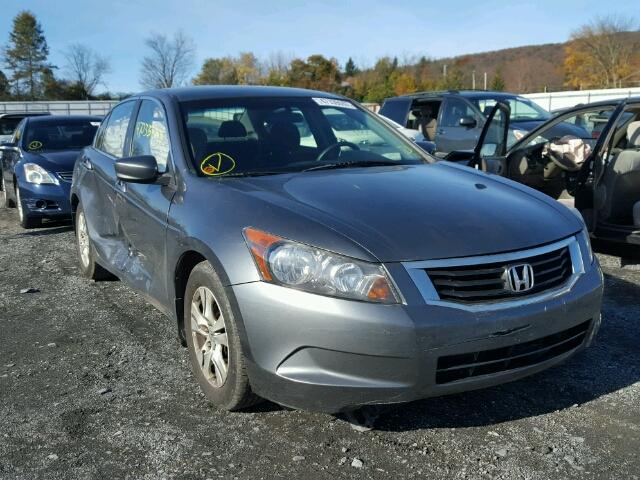 JHMCP26449C013438 - 2009 HONDA ACCORD LXP GRAY photo 1