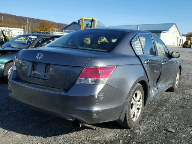 JHMCP26449C013438 - 2009 HONDA ACCORD LXP GRAY photo 4