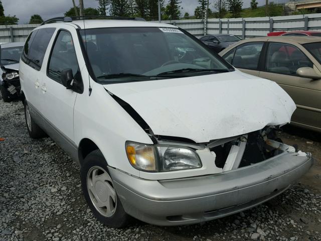 4T3ZF13C6YU296912 - 2000 TOYOTA SIENNA LE WHITE photo 1