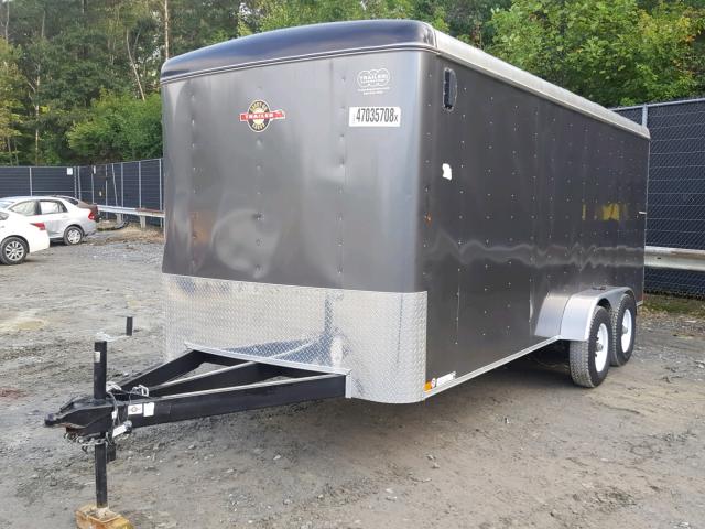 4YMBC1825HG039064 - 2017 CARR TRAILER BLACK photo 3