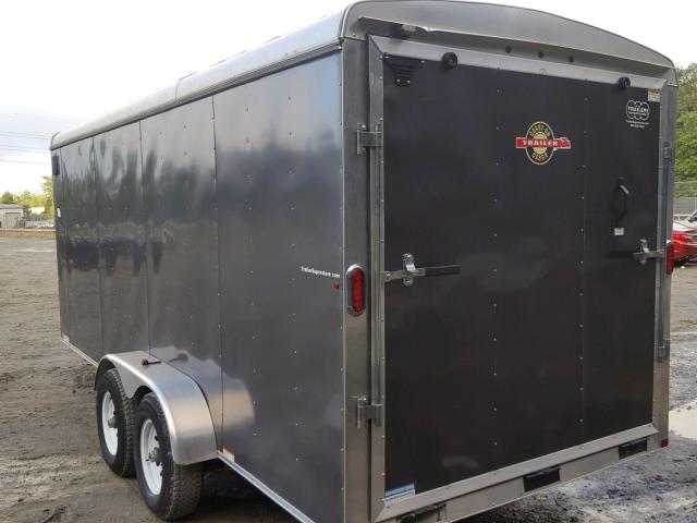 4YMBC1825HG039064 - 2017 CARR TRAILER BLACK photo 4