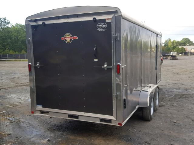 4YMBC1825HG039064 - 2017 CARR TRAILER BLACK photo 6