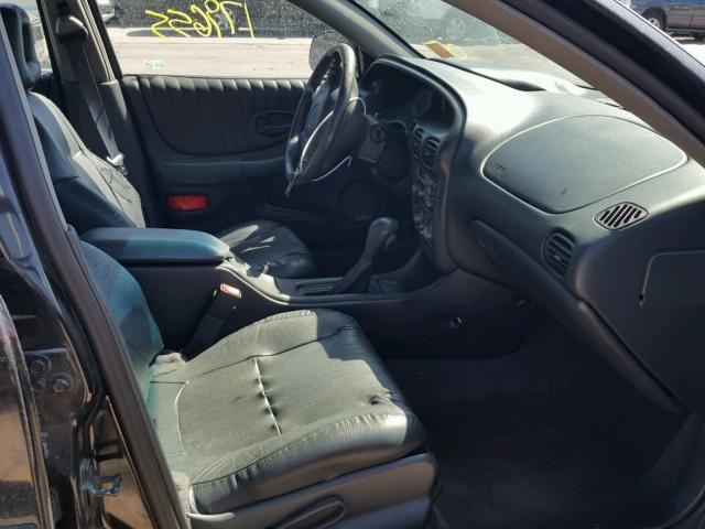 1G2WR52173F168095 - 2003 PONTIAC GRAND PRIX BLACK photo 5