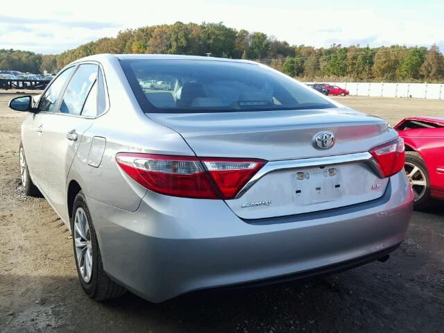 4T1BF1FKXHU277616 - 2017 TOYOTA CAMRY LE SILVER photo 3