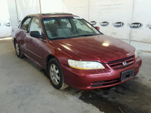 1HGCG56691A054024 - 2001 HONDA ACCORD EX BURGUNDY photo 1