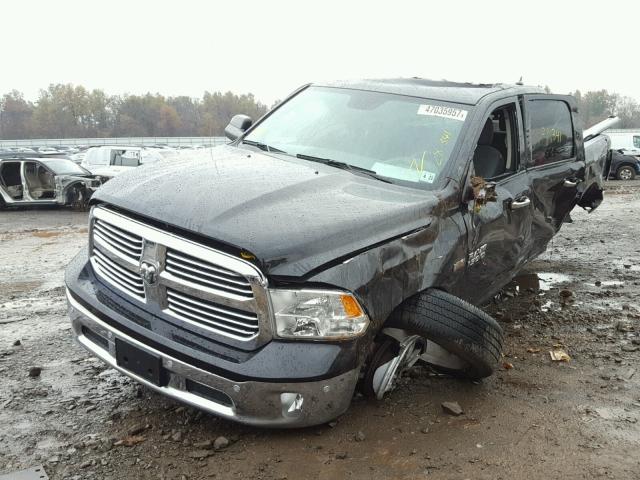 1C6RR7TT7GS161138 - 2016 RAM 1500 SLT BLACK photo 2