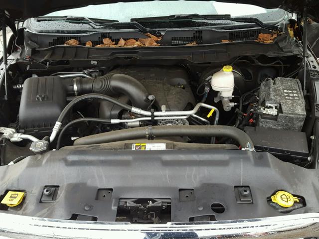 1C6RR7TT7GS161138 - 2016 RAM 1500 SLT BLACK photo 7