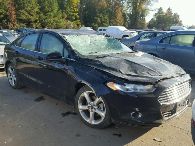 3FA6P0G78GR338724 - 2016 FORD FUSION S BLACK photo 1