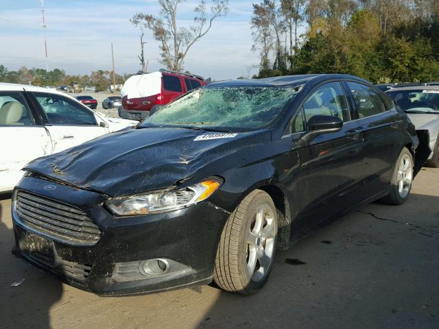 3FA6P0G78GR338724 - 2016 FORD FUSION S BLACK photo 2