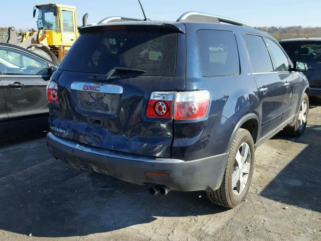 1GKER23D49J129893 - 2009 GMC ACADIA SLT BLUE photo 4