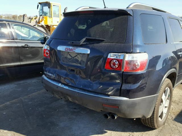 1GKER23D49J129893 - 2009 GMC ACADIA SLT ლურჯი ფოტო 9