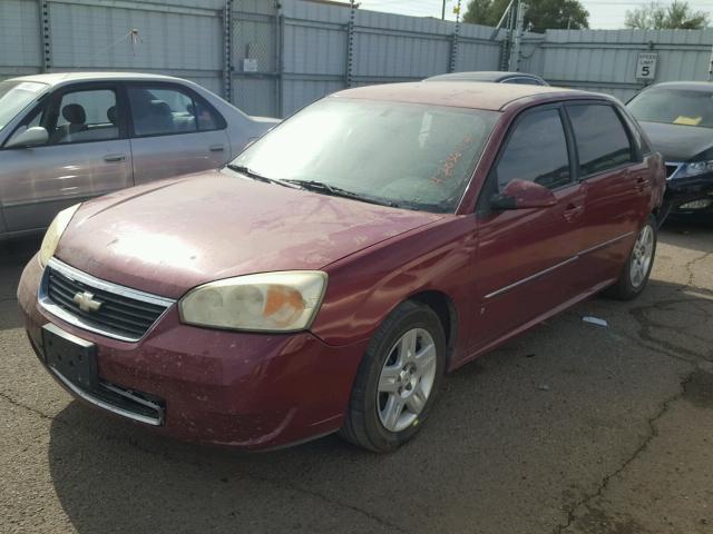 1G1ZT61876F183188 - 2006 CHEVROLET MALIBU MAX 红色 照片 2