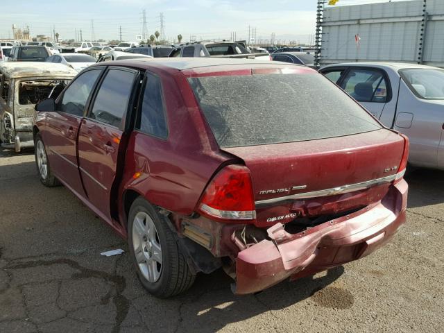 1G1ZT61876F183188 - 2006 CHEVROLET MALIBU MAX 红色 照片 3