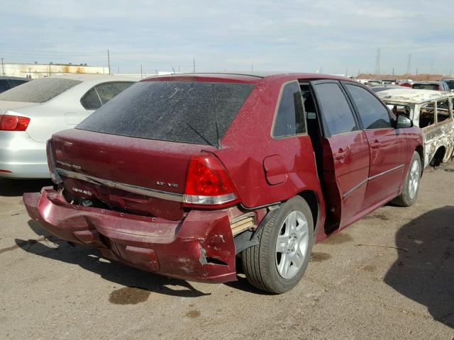 1G1ZT61876F183188 - 2006 CHEVROLET MALIBU MAX 红色 照片 4