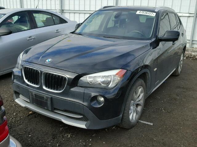 WBAVL1C54CVR80069 - 2012 BMW X1 XDRIVE2 BLACK photo 2