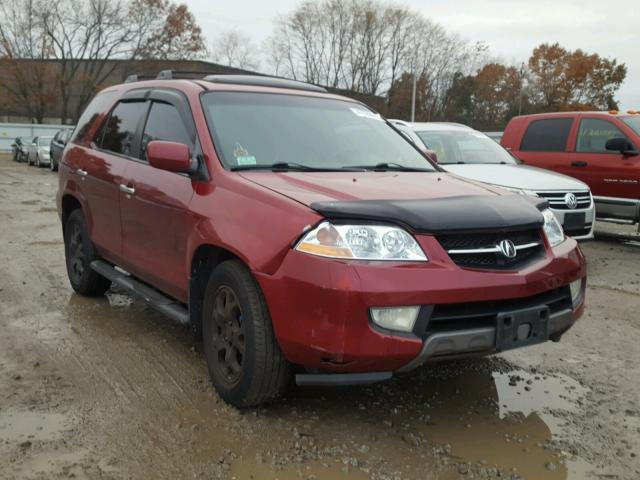 2HNYD18862H515875 - 2002 ACURA MDX TOURIN RED photo 1