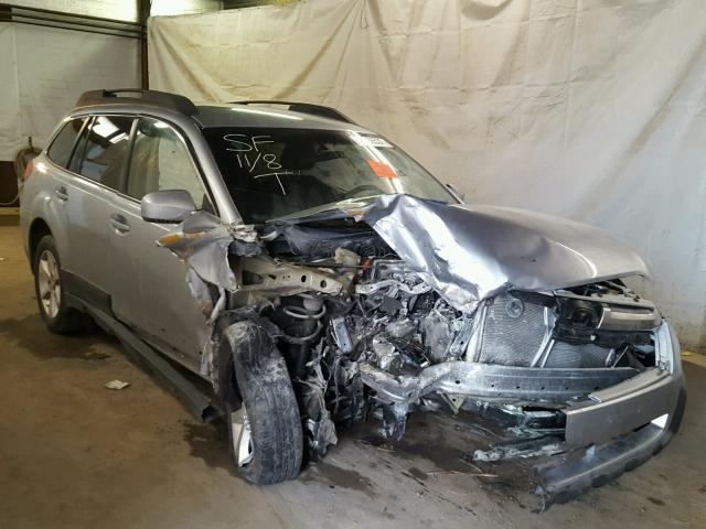 4S4BRBCC9E3301285 - 2014 SUBARU OUTBACK 2. SILVER photo 1