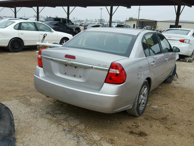 1G1ZT58N77F270600 - 2007 CHEVROLET MALIBU LT SILVER photo 4