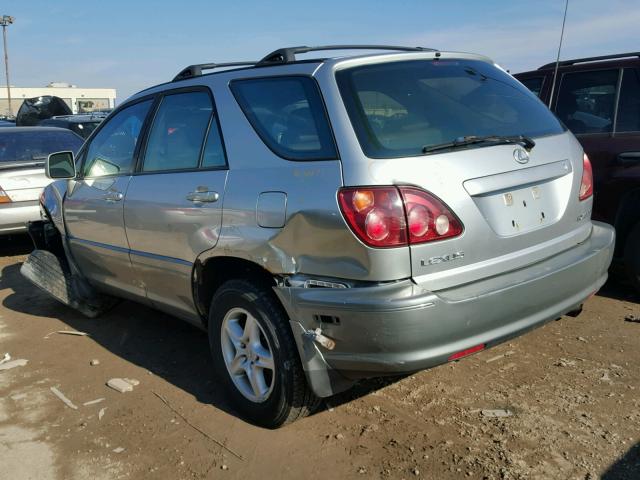 JT6HF10U2Y0115048 - 2000 LEXUS RX 300 SILVER photo 3