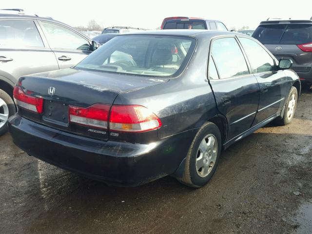 1HGCG16592A069687 - 2002 HONDA ACCORD BLACK photo 4