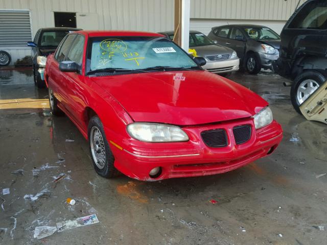 1G2NE52T8TC720701 - 1996 PONTIAC GRAND AM S 红色 照片 1
