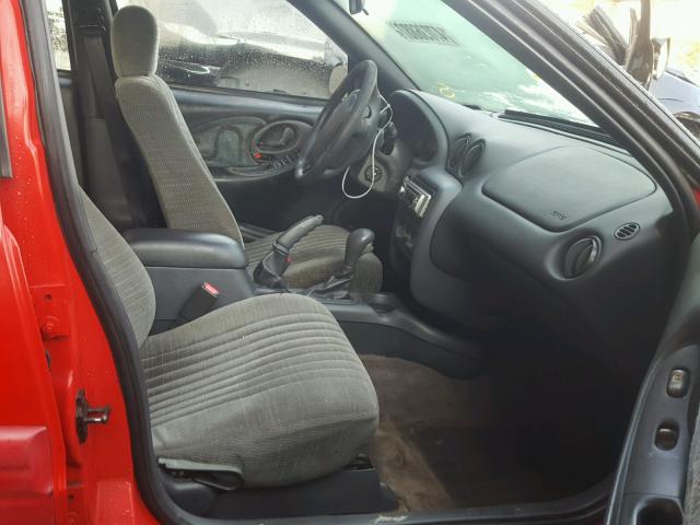 1G2NE52T8TC720701 - 1996 PONTIAC GRAND AM S 红色 照片 5