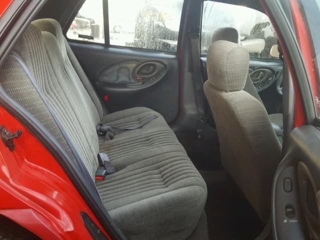 1G2NE52T8TC720701 - 1996 PONTIAC GRAND AM S 红色 照片 6