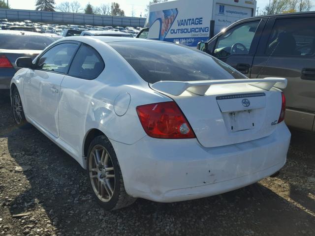 JTKDE177970209493 - 2007 TOYOTA SCION TC WHITE photo 3