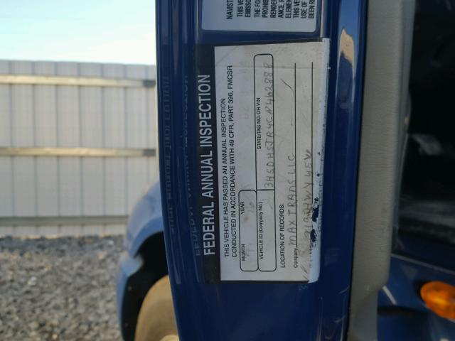 3HSDHSJR4CN46288 - 2012 INTERNATIONAL PROSTAR 蓝色 照片 10