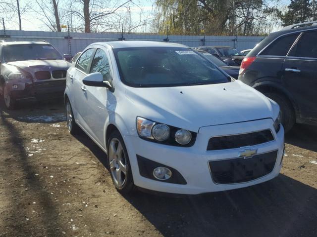 1G1JE5SB1D4200054 - 2013 CHEVROLET SONIC LTZ WHITE photo 1