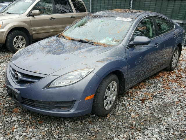 1YVHZ8BHXA5M04738 - 2010 MAZDA 6 I GRAY photo 2