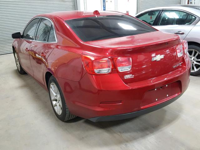 1G11D5RR4DF120872 - 2013 CHEVROLET MALIBU 1LT RED photo 3