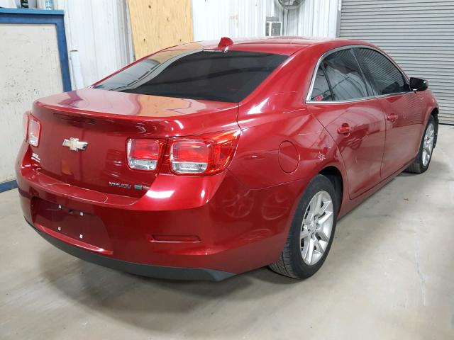1G11D5RR4DF120872 - 2013 CHEVROLET MALIBU 1LT RED photo 4
